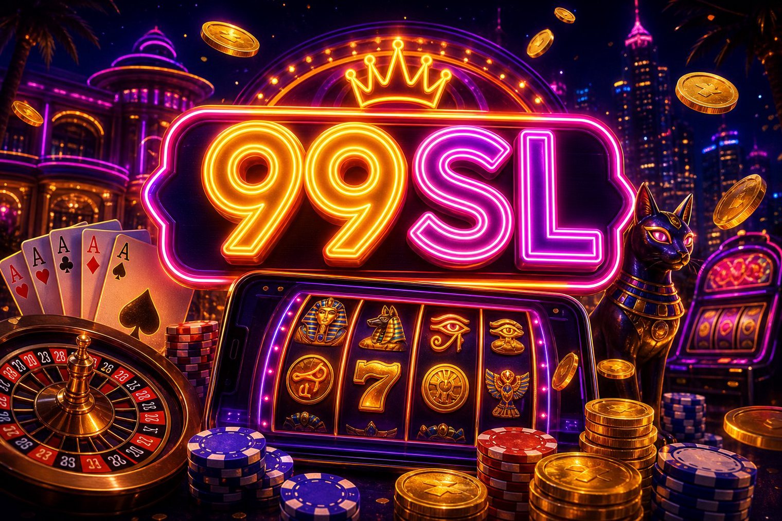 Ilustrasi pemain pemula melihat halaman hadiah pendaftaran 99SL di ponsel