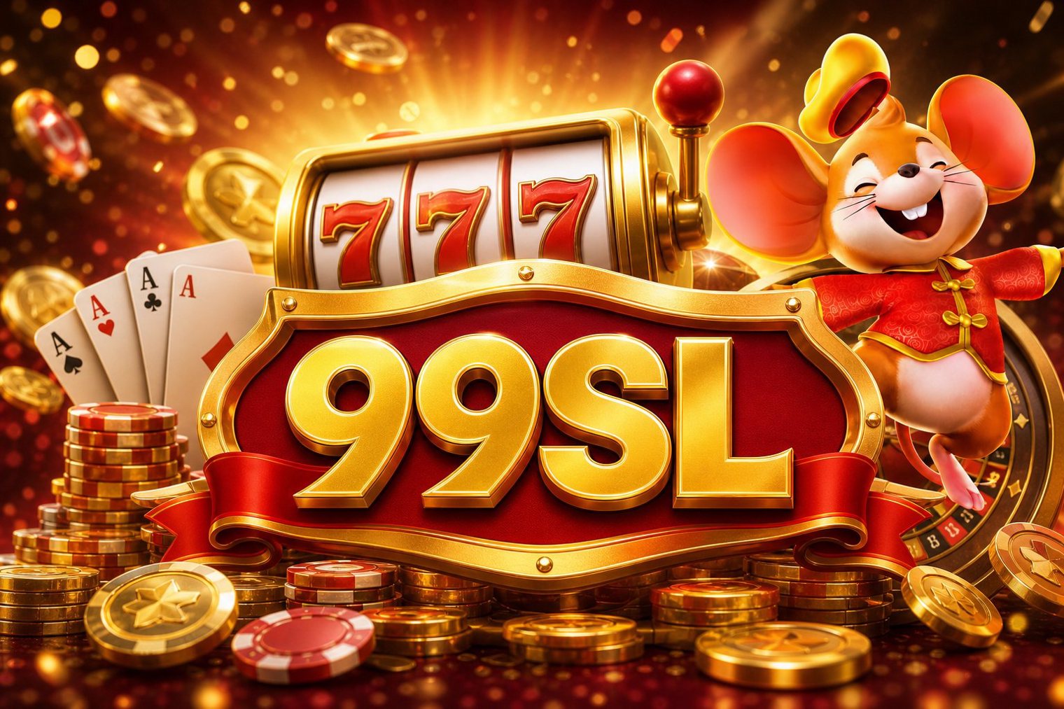 Tampilan permainan Crazy 777 di 99SL dengan gulungan berwarna cerah dan panel hadiah